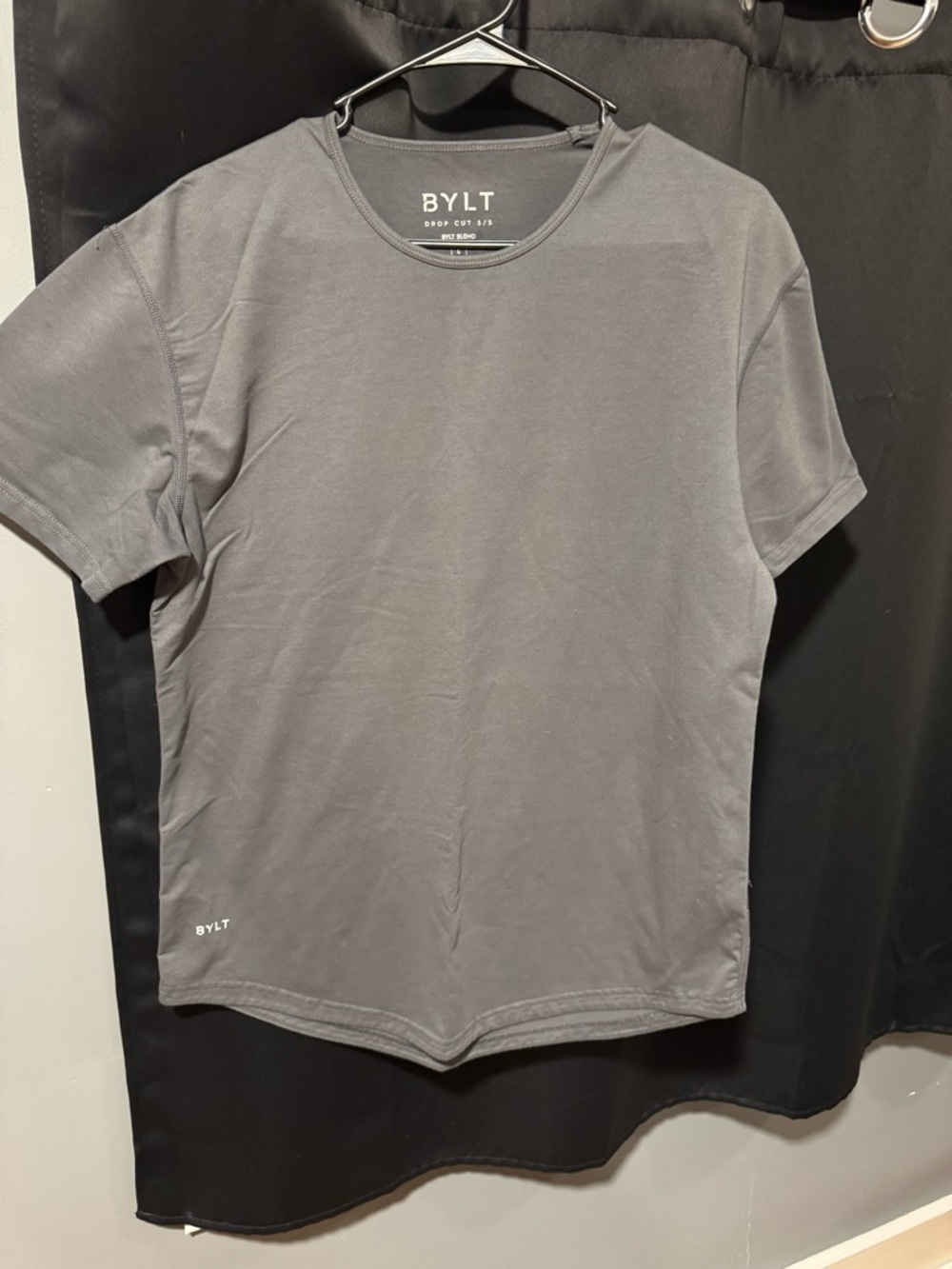 Charcoal BYLT short sleeve - BYLT Blend - Large